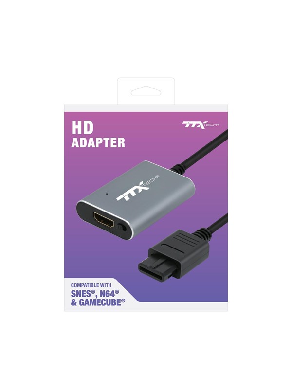 TTX Tech TTX HD Adapter for SNES N64 and GameCube - Wired Zubehör für Spielkonsole - Nintendo 64