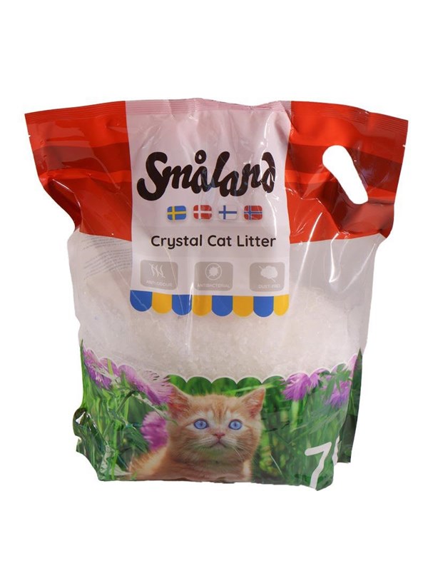 Smland Crystal kattsand 7L