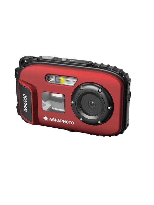 Image of Agfa Photo Realishot WP6000 - Waterproof Compact Digital Camera - Red