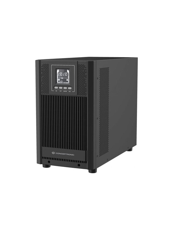 Sai Conceptronic 3kVA Bleiakkumulator, 4h Ladeschutz, sinusförmiger LCD-Turm