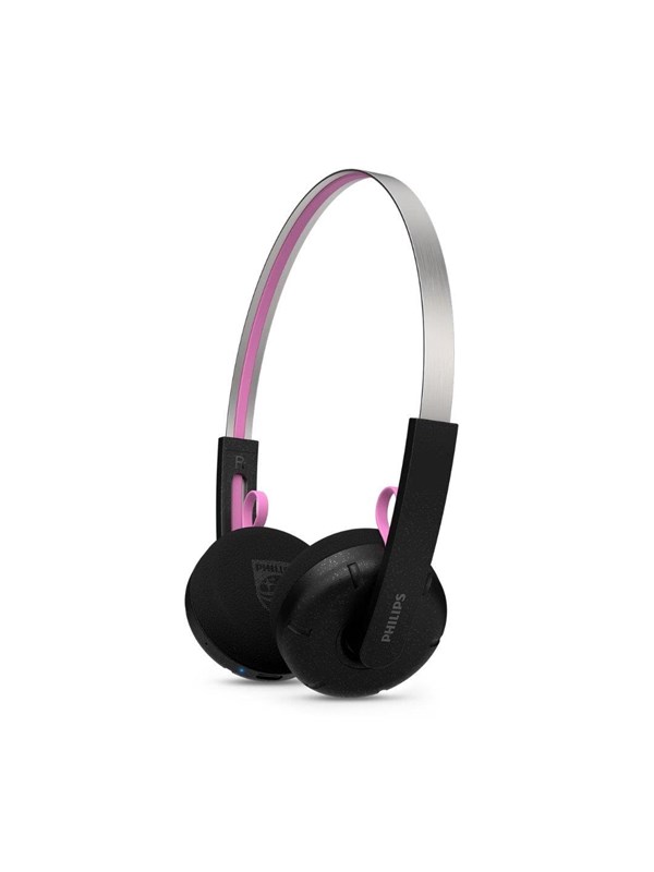 Philips TAMS1BK/00 kabellose Bluetooth Kopfhörer mit Mikrofon USB-C schwarz