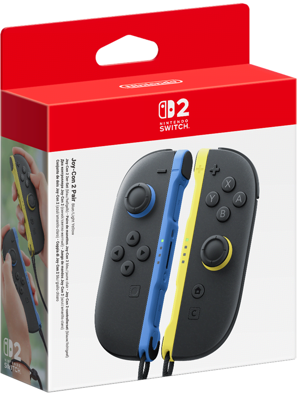 Nintendo Joy-Con 2 Pair Blue/Light Yellow - Nintendo Switch 2