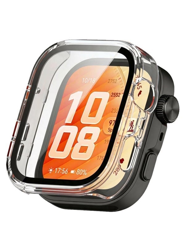 Tech-Protect Defense Case for Huawei Watch Fit 5 Pro - Transparent