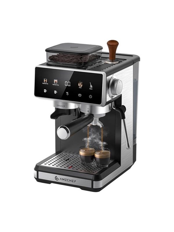 AMZCHEF CE-CM5560-SV Piston Coffee Maker