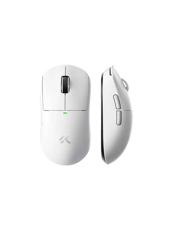 MCHOSE A5 V3 Ultra Lightweight Wireless White - Gaming Maus Wei