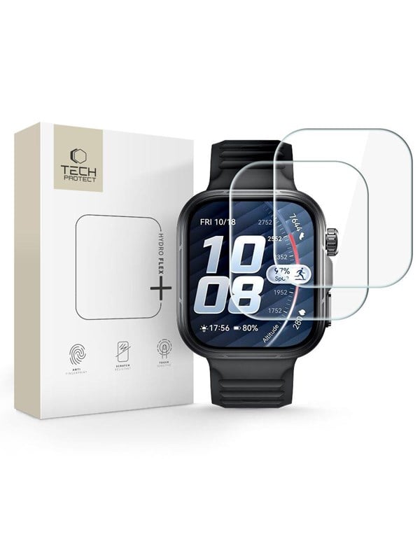 Tech-Protect  Hydro flex 2-Pack Hydrogel Film for Huawei Watch Fit 5 Pro
