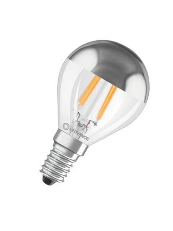 Osram LED-Lampe mini-ball mirror filament 350lm 4W827 31W E14