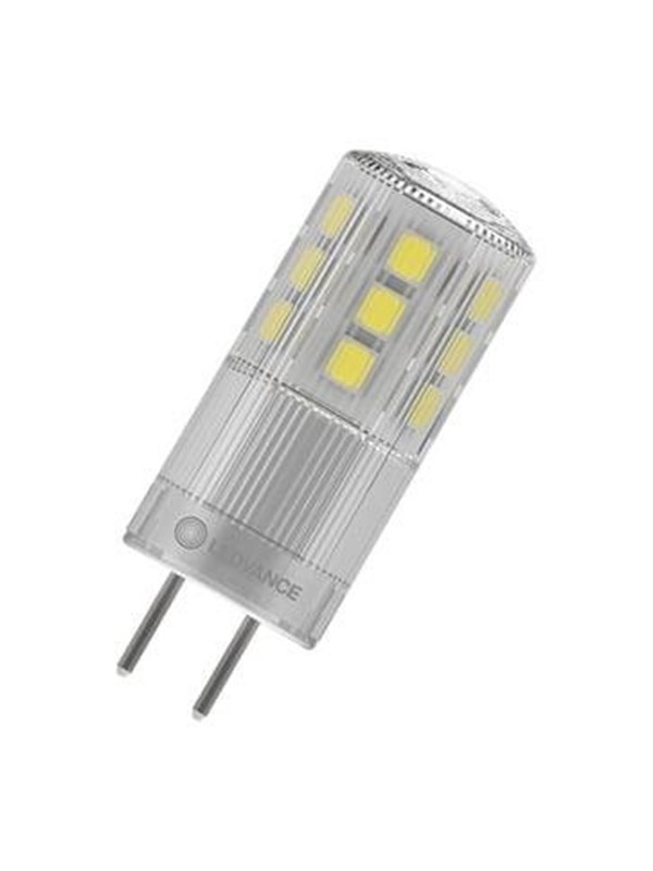 LEDV LED PIN 3,3-40W/827 470lm 12V GY6,35 320° 15000h 43x16mm EEK E