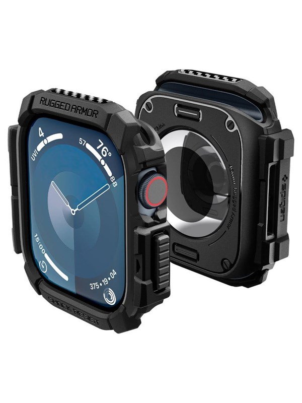 Rugged Armor - matte black - Apple Watch 11 10 46mm
