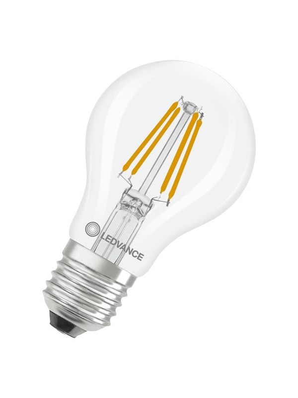 LEDV LED Bulb 3,4-40W/827 470lm E27 Filament klar dimmbar 320° EEK D