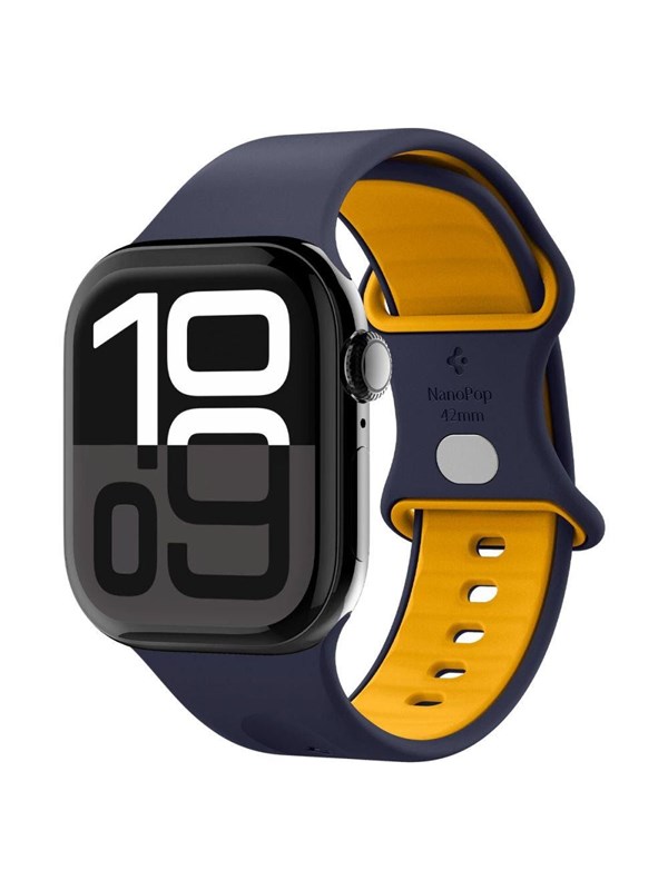 Spigen Nano Pop Armband für Apple Watch 42mm / 41mm / 40mm / 38mm Serie, Marineblau AMP09325