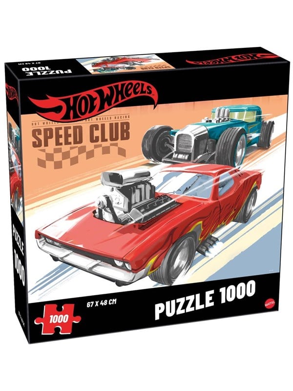 Tactic Hot Wheels Speed Club puzzle 1000