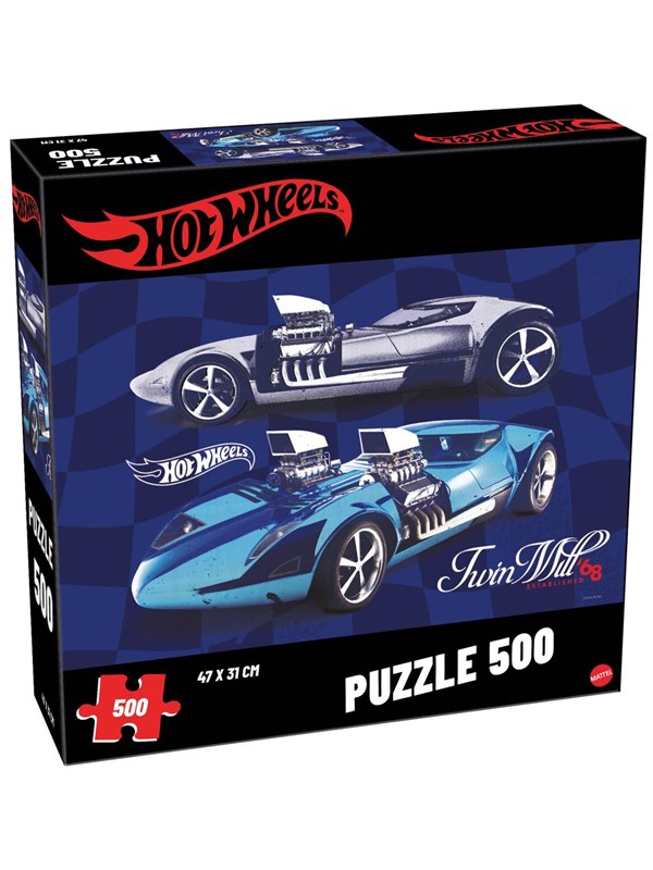 Tactic Hot Wheels Twin Mill puzzle 500
