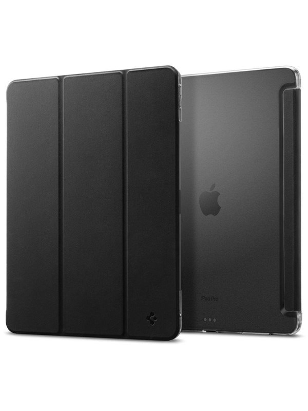 Hülle für Apple iPad Pro 13 (2024), Spigen, Liquid Air Folio, Schwarz ACS09439