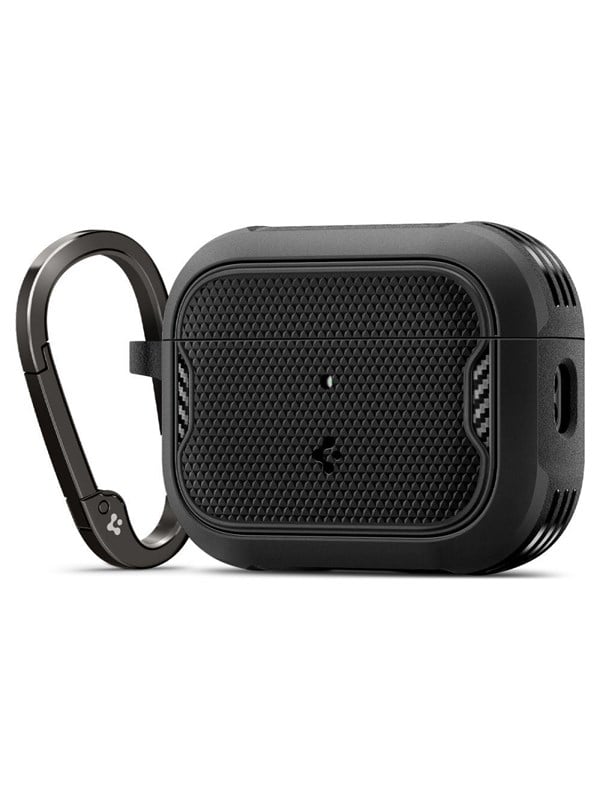Spigen Core Armor Hülle für Apple AirPods Pro 3, Mattschwarz ACS09833