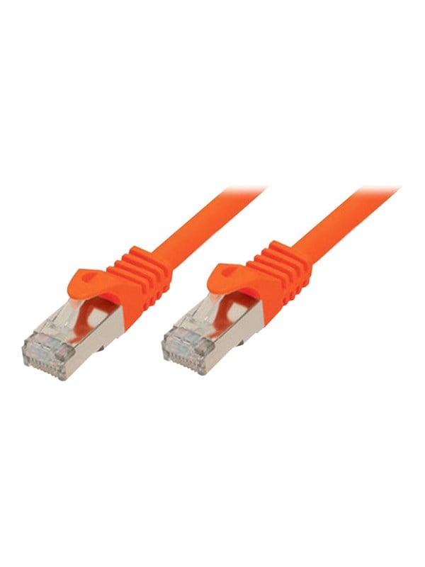shiverpeaks BASIC-S patch cable - 10 m - orange - Orange - 10m