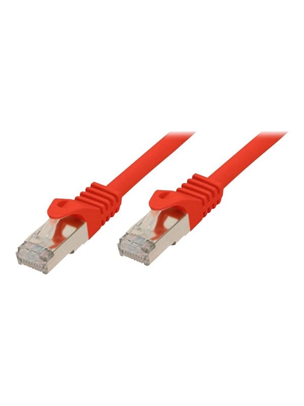 shiverpeaks BASIC-S patch cable - 15 m - red - Rot - 15m