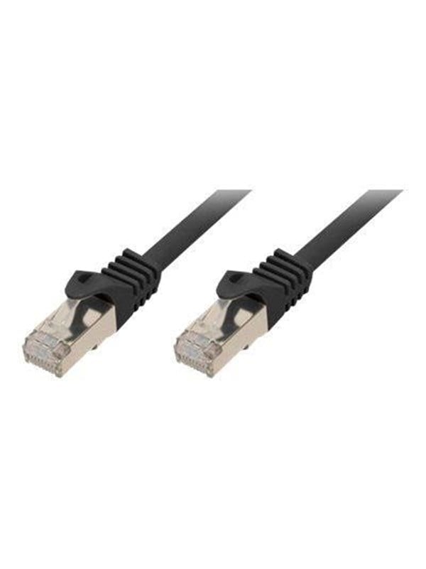shiverpeaks BASIC-S patch cable - 20 m - black - Schwarz - 20m