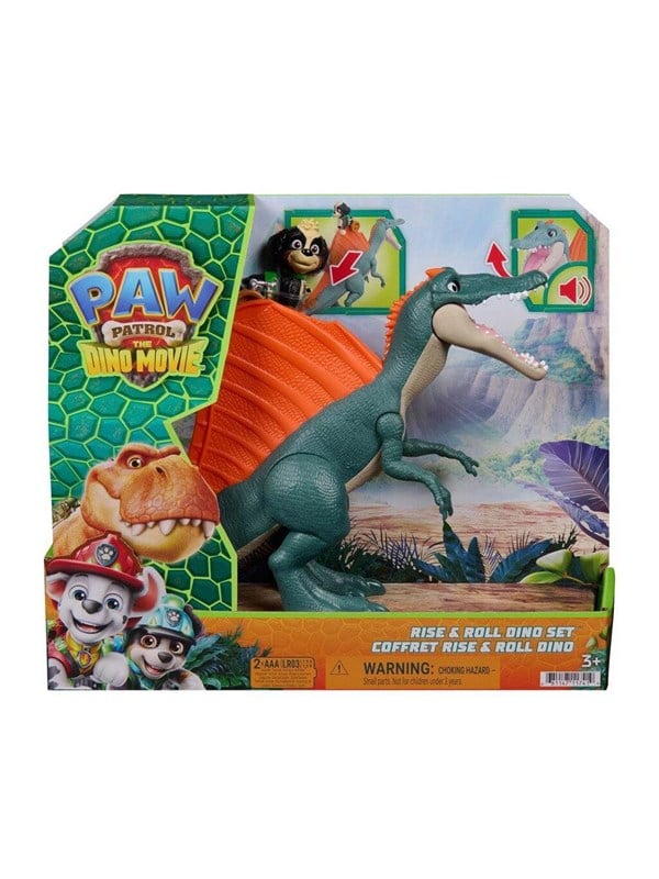 Paw Patrol The Dino Movie Rise  Roll Dino Set