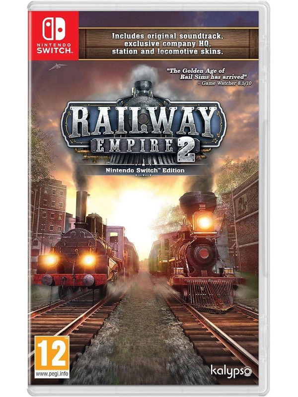 Image of Railway Empire 2 (Deluxe Edition) - Nintendo Switch - Simulator - PEGI 12