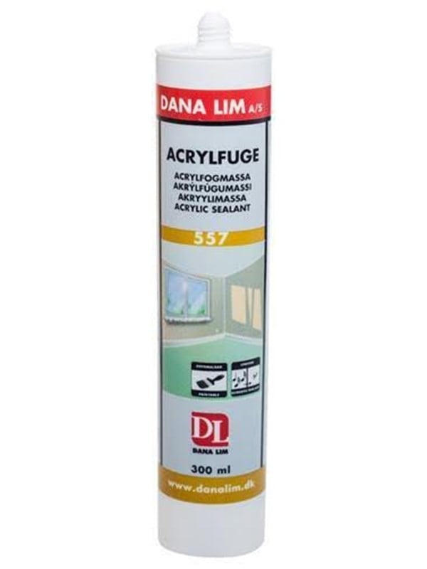 Dana Lim Dichtmasse 557 Acryl 300ml Kartusche grau