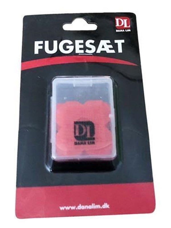 Dana Lim Fugenset Silikon rot m/4 Fugenbriketten