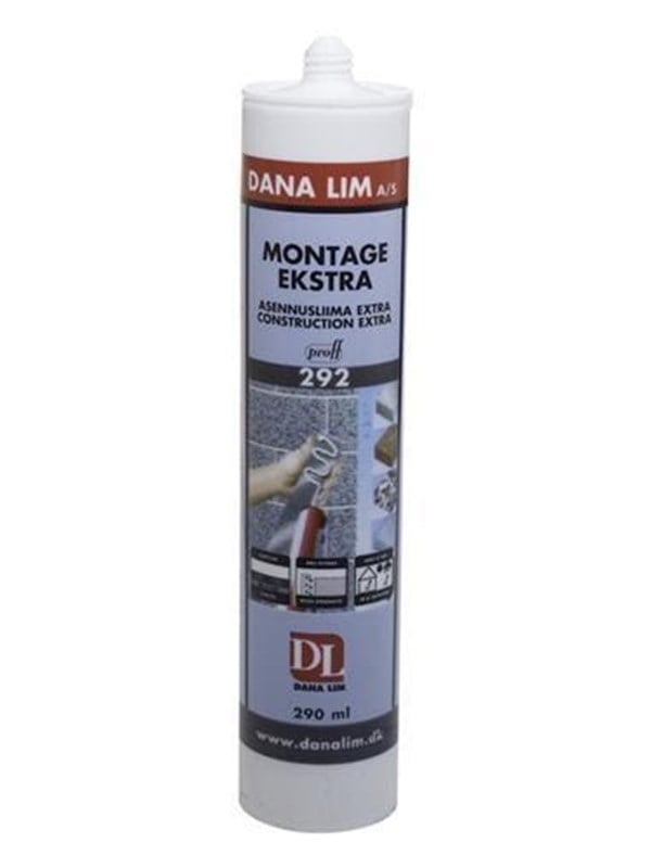 Dana Lim Montagekleber Extra 292 290ml Patrone weiß