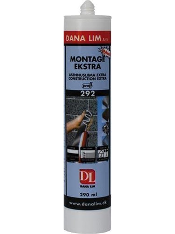Dana Lim Montagekleber extra 292 290ml schwarz