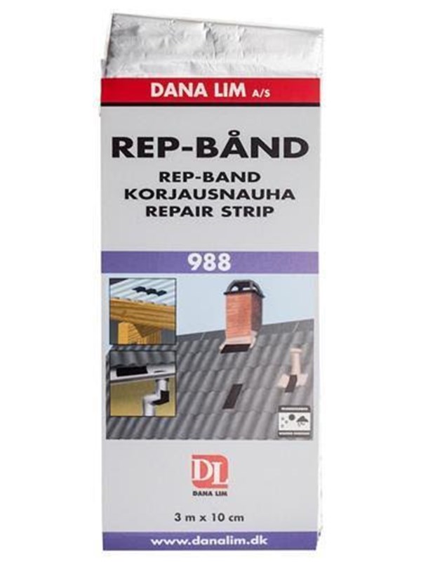 Dana Lim 988 Reparaturband 3m x 10cm aluminiumfarben