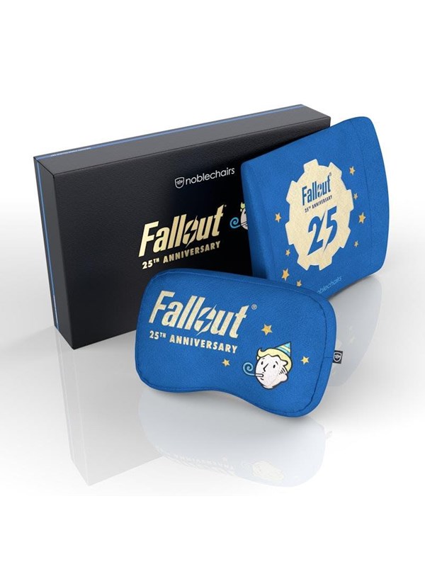 noblechairs Fallout 25th Anniversary Edition Nackenkissen/Lendenkissen Blau 2 Stück(e)