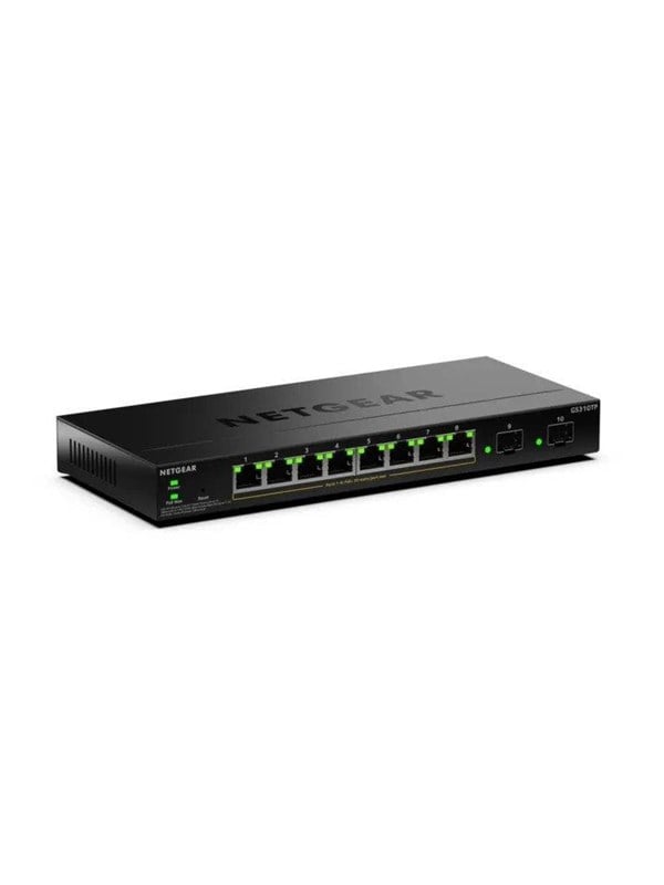 Netgear S350 Series 8-Port Gigabit Ethernet Poe+ Smart Managed Essentials Switch Mit 2 Dedicated Sfp Ports Schwarz Gs310tp-200Eus - Image 6