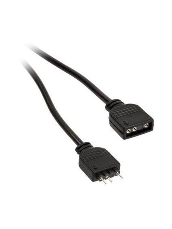 Kolink PC-Lüfter Verlängerung [1 x PC-Ventilator, weiblich, 3-polig, 1 x PC-Lüfter, männlich, 3-polig, 50,00 cm, Schwarz