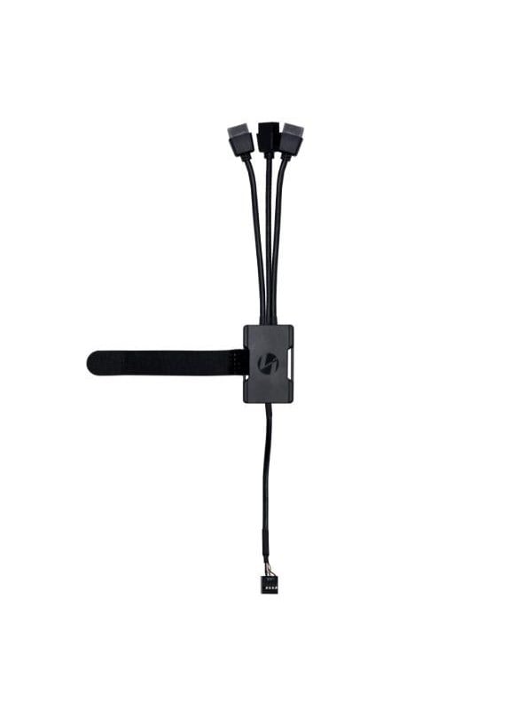 Lian-Li Schwarz Lian Li Pw-U2hb Usb 2.0 Hub 1 Auf 3 Intern - Bild 4