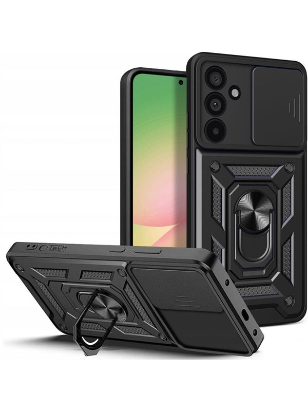 Tech-Protect  CamShield Pro Case for Samsung Galaxy A56 5G - Black