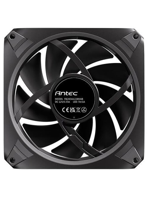 Lüfter 120*120*28 ORBIT 120  ARGB PWM  3Pack        BK retail