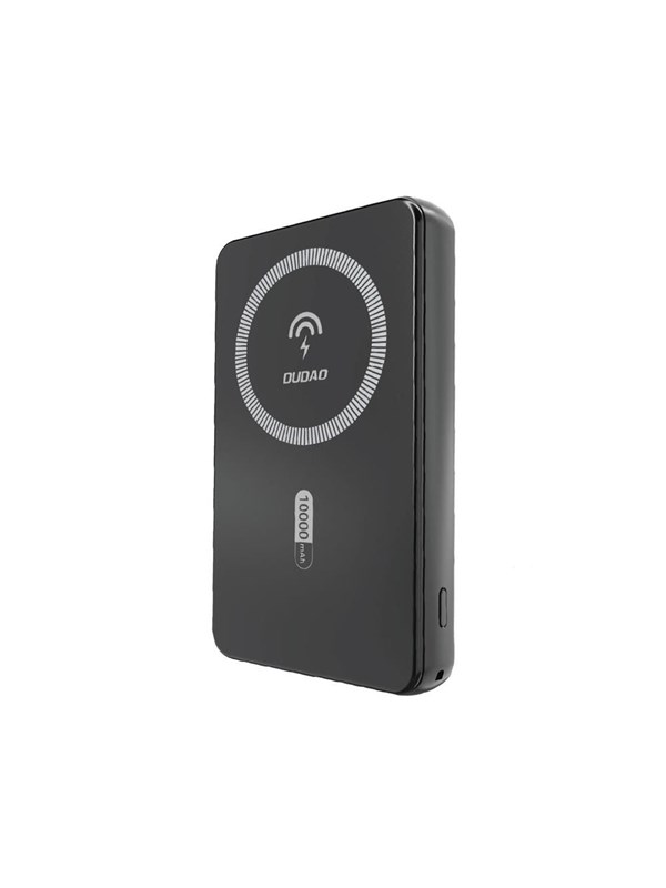 Dudao K14S Magnetic Power Bank 20W 5000mAh 1x USB-A 1x USB-C - Black Powerbank (Akku) - schwarz - 5000 mAh