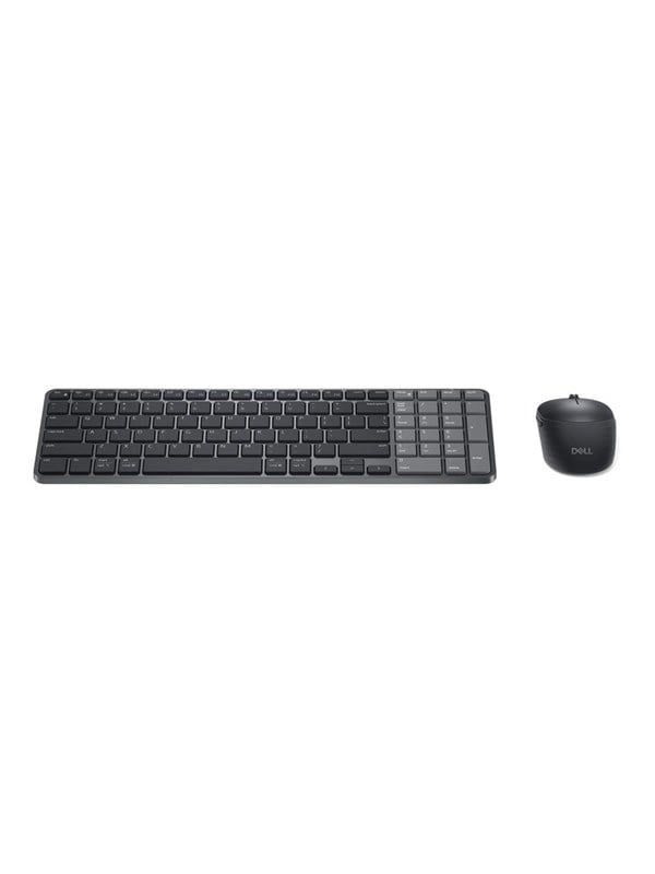 Dell Pro 7 KM746 - keyboard and mouse set - rechargeable compact - QWERTY - Spanish - black Input Device - Tastatur  Maus Set - Spanisch - Schwarz