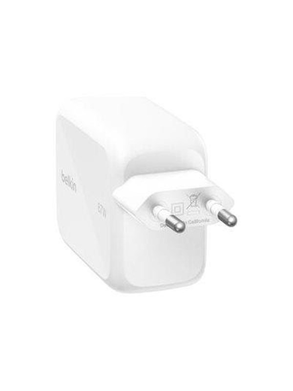 Belkin UltraCharge power adapter - with retractable cable - USB-C - 67 watt