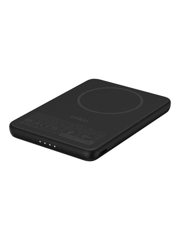 Belkin BoostCharge power bank - slim magnetic with Qi2 - USB-C - 15 watt Powerbank (Akku) - 5 Ah
