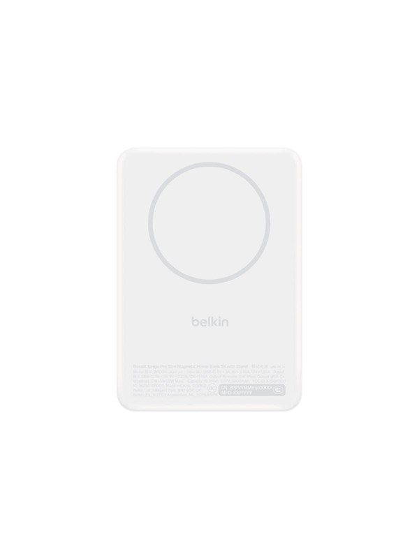 Belkin BoostCharge power bank - slim magnetic - USB-C magnetic - 15 Watt Powerbank (Akku) - 5 Ah