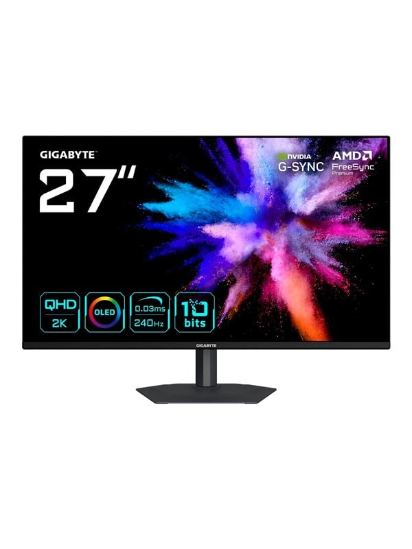 Image of 27" GIGABYTE GO27Q24A - 2560x1440 (QHD) - 240Hz - QD-OLED