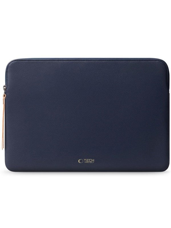 Tech-Protect Fleece Laptop Bag 15-16 - Navy Blue
