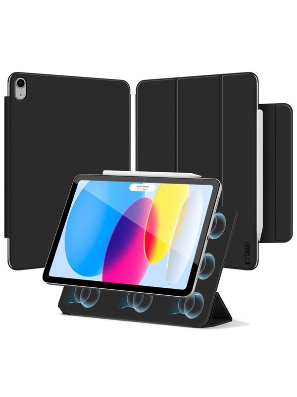 Tech-Protect  Smartcase Magnetic Case for iPad 109 2022  iPad 11 2025 - Black