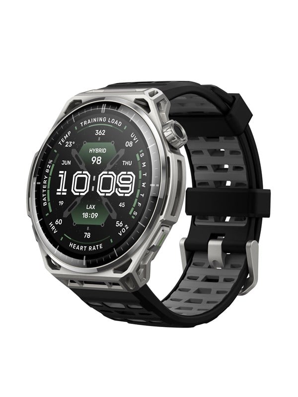 Amazfit Balance 3 Bluetooth GPS NFC 44mm Edelstahl Schwarz Einheitsgröße Wasserdicht 10ATM SpO2