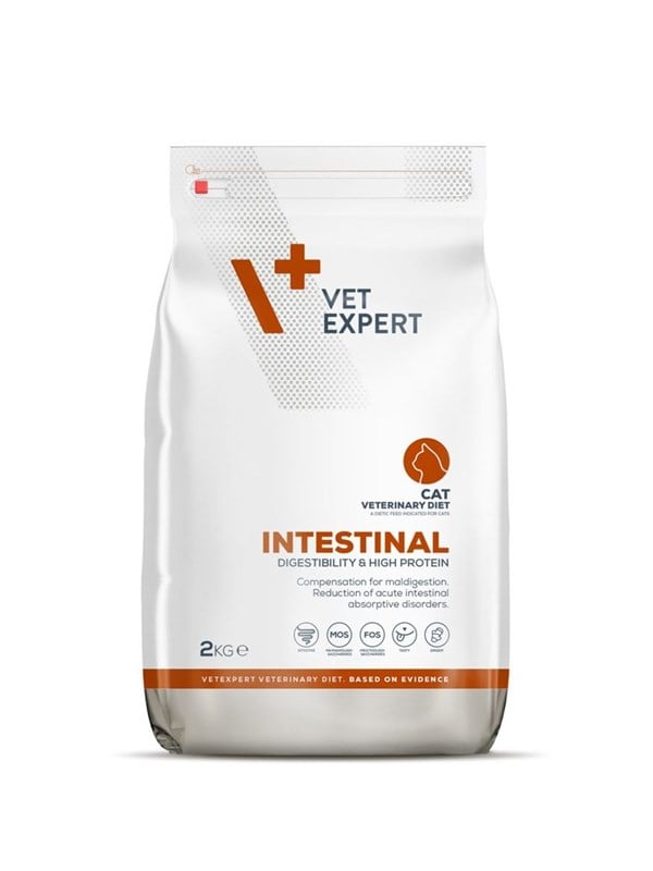 VetExpert Veterinary Diet Intestinal Cat - Trockenfutter fr Katzen - 2kg