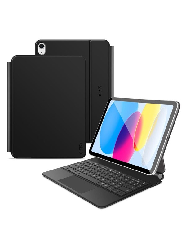 Tech-Protect Smartcase Magnetic Keyboard Case for iPad 109 2022  iPad 11 2025 - Black US International