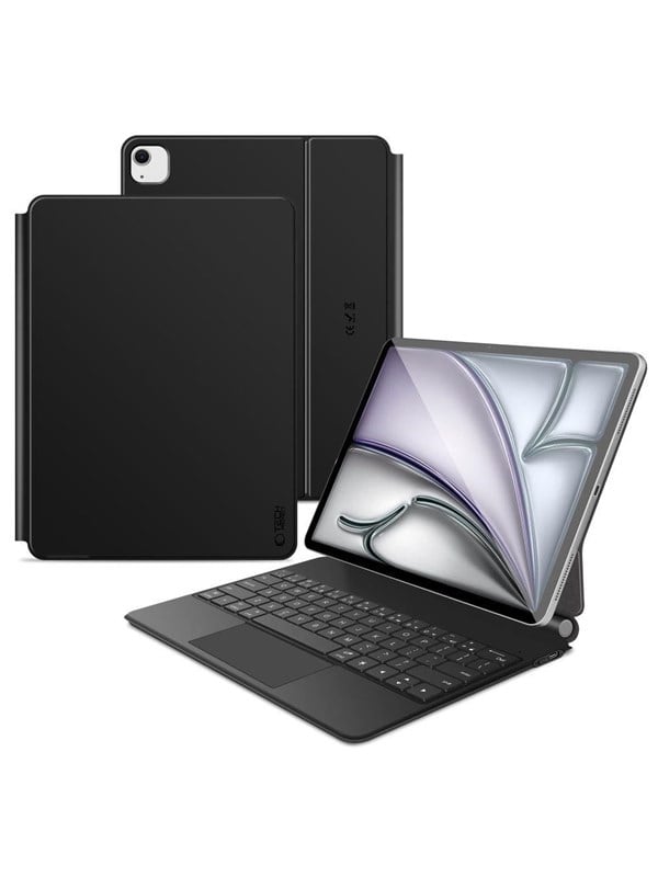 Tech-Protect Smartcase Magnetic Keyboard Case for iPad Pro 129 2020 20212022  13 202420252026 - Black US International