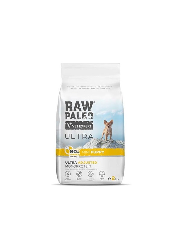 VetExpert Ultra Mini Puppy Turkey - Trockenfutter fr Welpen - 2kg