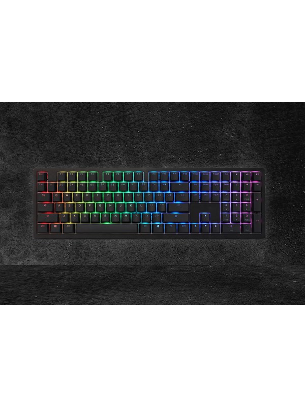 Ducky Zero - Classic - Fullsize - Cherry MX2A Red - RGB - Wireless (Tri-mode) - Gaming Tastatur - Schwarz