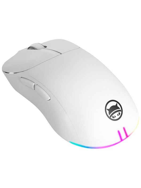 AeroCool Gamiac PA50 Mice - White - Pixart 3327 Wired 12000 DPI 16.8M RGB effects - ()